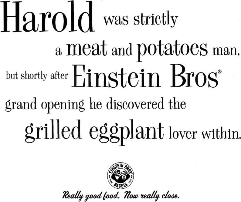 Einstein Bros · Thomas & Perkins