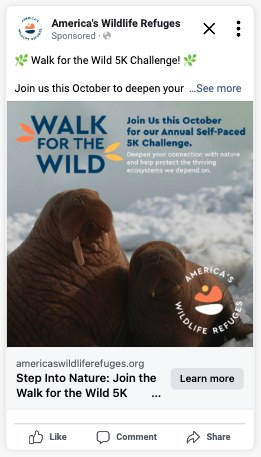 Walk for the Wild on Facebook