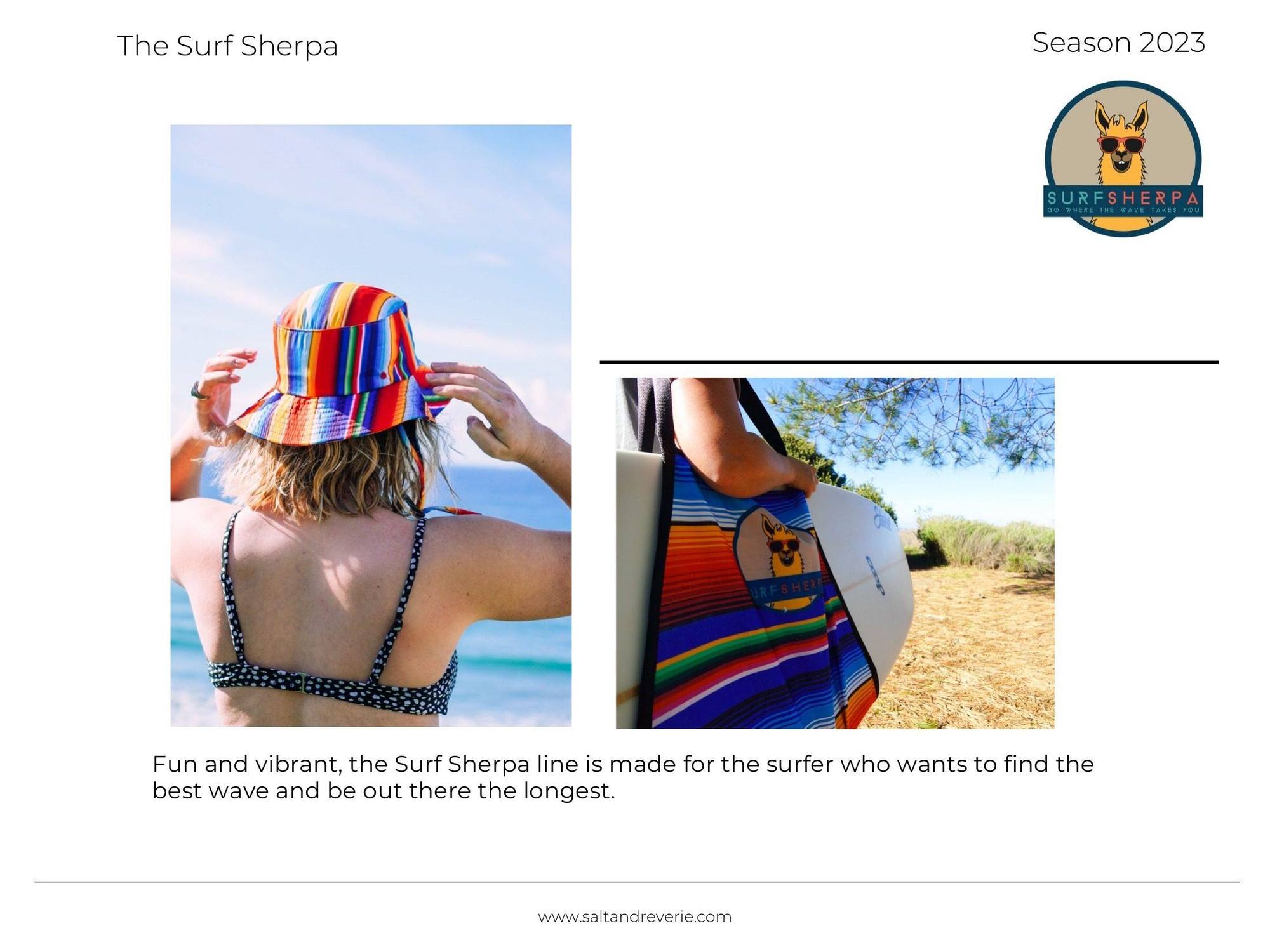 The Surf Sherpa line